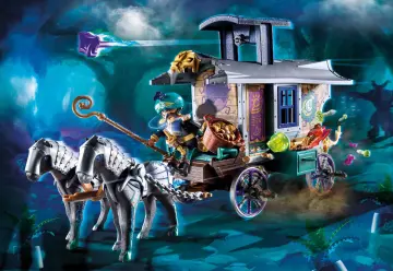 Playmobil 70903 - Violet Vale - Marchand et chariot