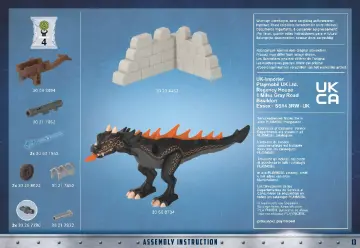 Manuales de instrucciones Playmobil 70904 - Novelmore Ataque del Dragón (13)