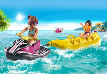 Playmobil 70906 - Starter Pack Moto de Agua con bote banana
