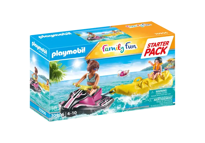 Playmobil 70906 - Starter Pack Moto d'acqua con banana boat - BOX