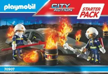 Manual de instruções Playmobil 70907 - Starter Pack Simulacro de Incêndio (1)