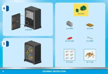 Manuales de instrucciones Playmobil 70908 - Starter Pack Caja Fuerte (6)