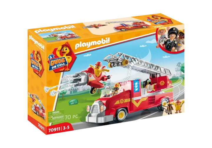 Playmobil 70911 - DUCK ON CALL - Pojazd straży pożarnej - BOX