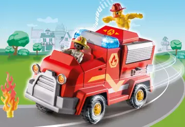 Playmobil 70914 - DUCK ON CALL - Vehículo de Emergencia de los Bomberos