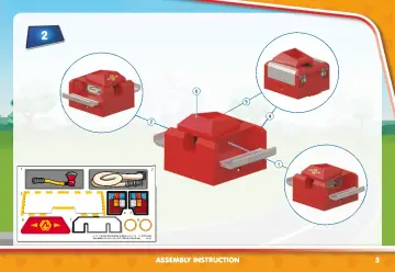 Istruzioni di montaggio Playmobil 70914 - DUCK ON CALL - Veicolo di soccorso dei Vigili del Fuoco (5)