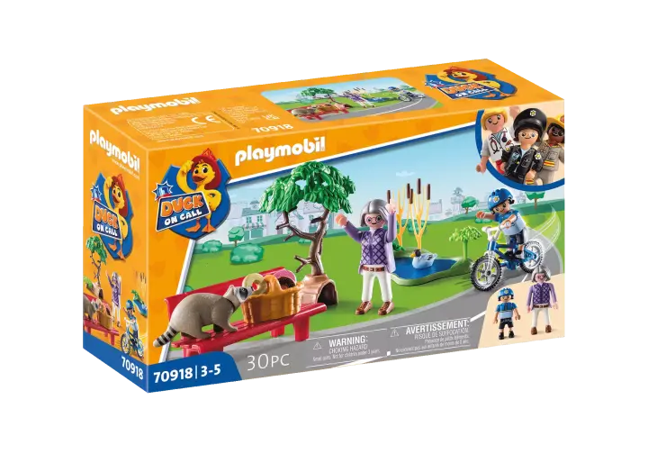 Playmobil 70918 - DUCK ON CALL - Polizia in azione. Caccia al ladro! - BOX