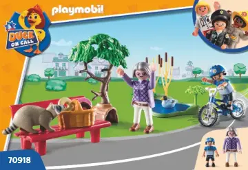 Instrukcje obsługi Playmobil 70918 - DUCK ON CALL - Akcja policyjna. Złap złodzieja! (1)