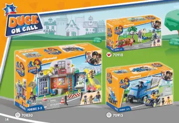 Instrukcje obsługi Playmobil 70918 - DUCK ON CALL - Akcja policyjna. Złap złodzieja! (14)