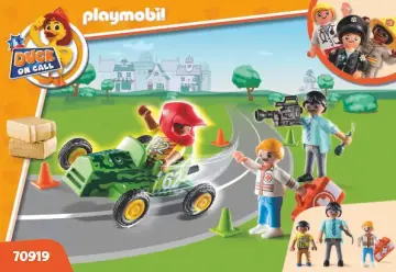 Instrukcje obsługi Playmobil 70919 - DUCK ON CALL - Akcja ratunkowa. Pomóż kierowcy rajdowemu! (1)