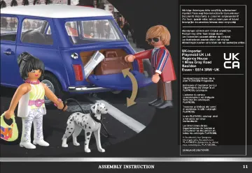 Notices de montage Playmobil 70921 - Mini Cooper (11)