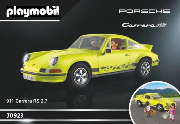 Manual de instruções Playmobil 70923 - Porsche 911 Carrera RS 2.7 (1)