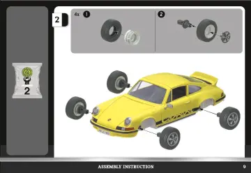 Notices de montage Playmobil 70923 - Porsche 911 Carrera RS 2.7 (9)