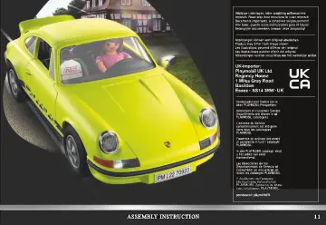 Notices de montage Playmobil 70923 - Porsche 911 Carrera RS 2.7 (11)