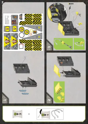 Manual de instruções Playmobil 70925 - Dino Mine (20)