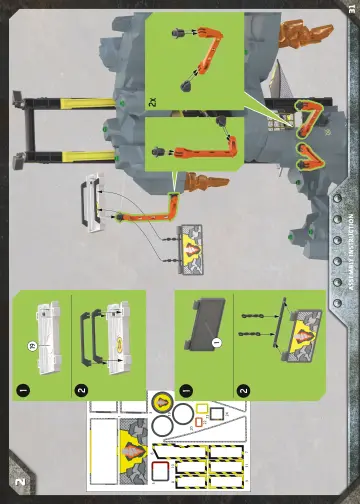 Notices de montage Playmobil 70925 - Dino Mine (31)