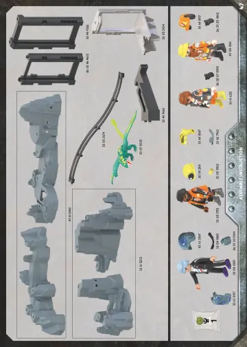 Manual de instruções Playmobil 70925 - Dino Mine (47)