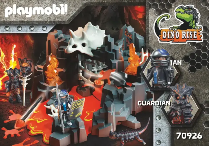 Building instructions Playmobil 70926 - Guardian of the Lava Mine (1)