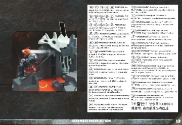 Istruzioni di montaggio Playmobil 70926 - Guardiano della sorgente di lava (13)