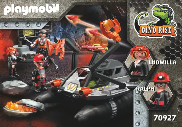 Building instructions Playmobil 70927 - Comet Corp. Demolition Drill (1)