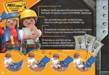 Instrukcje obsługi Playmobil 70927 - Comet Corp. Załoga maszyny wiertniczej (6)