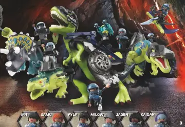 Notices de montage Playmobil 70928 - Robo-Dino de combat (3)