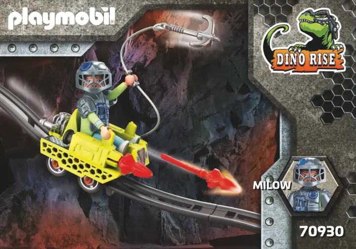 Bauanleitungen Playmobil 70930 - Minen Cruiser (1)
