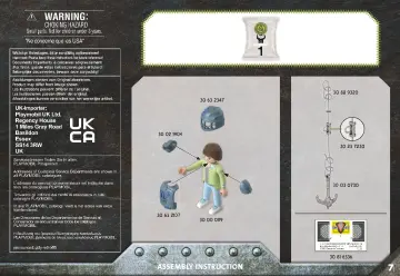 Manual de instruções Playmobil 70930 - Mina Cruiser (7)