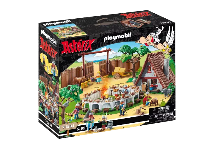 Playmobil 70931 - Asterix: Wielki festyn wiejski - BOX