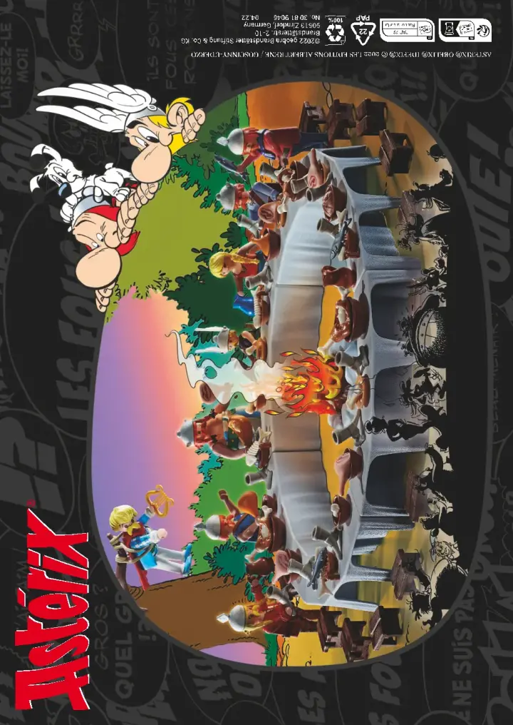 PLAYMOBIL Asterix 70931 Asterix : The village banquet