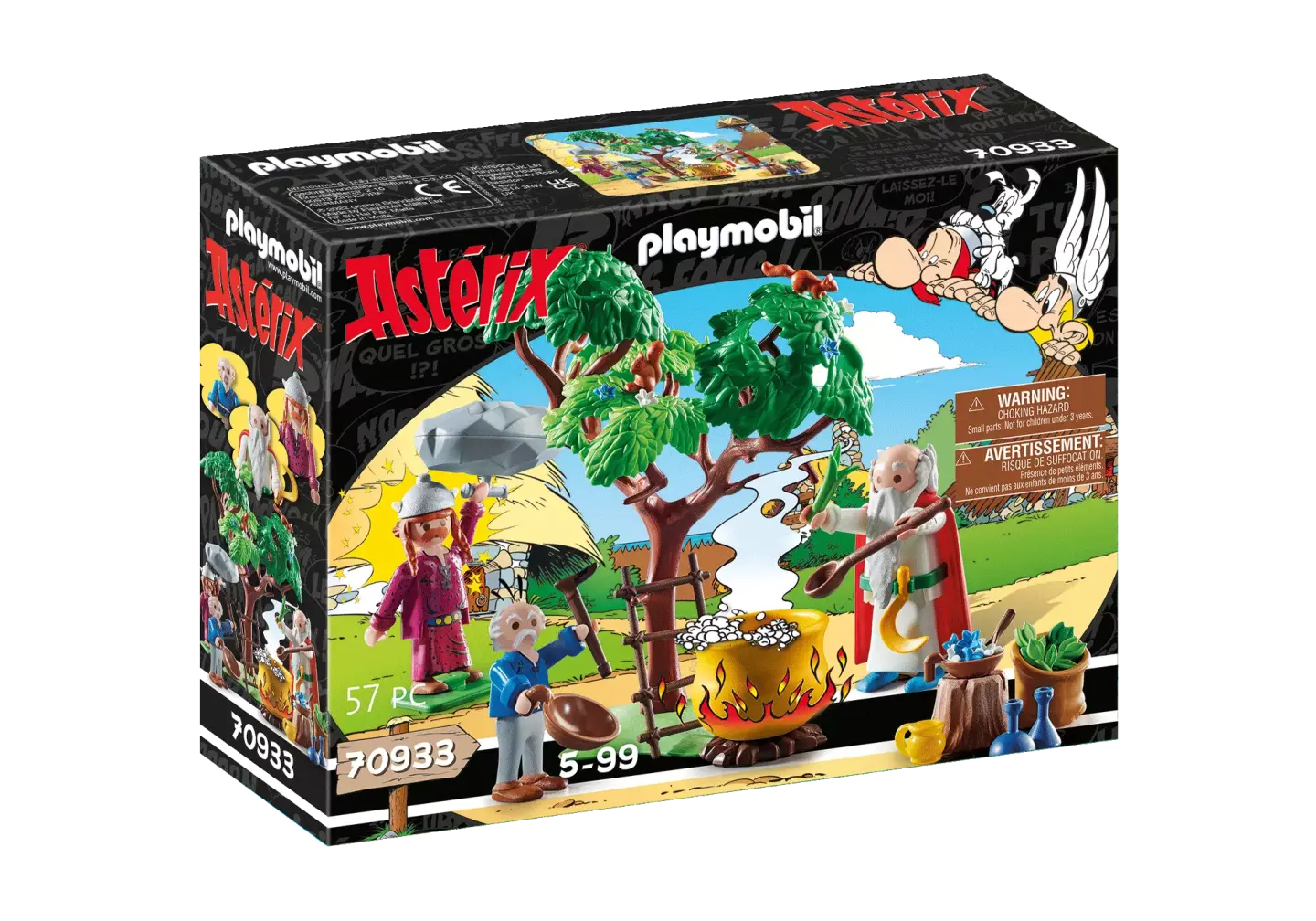 Abapri - Playmobil 70933 - Asterix : Getafix with the caldron of Magic  Potion