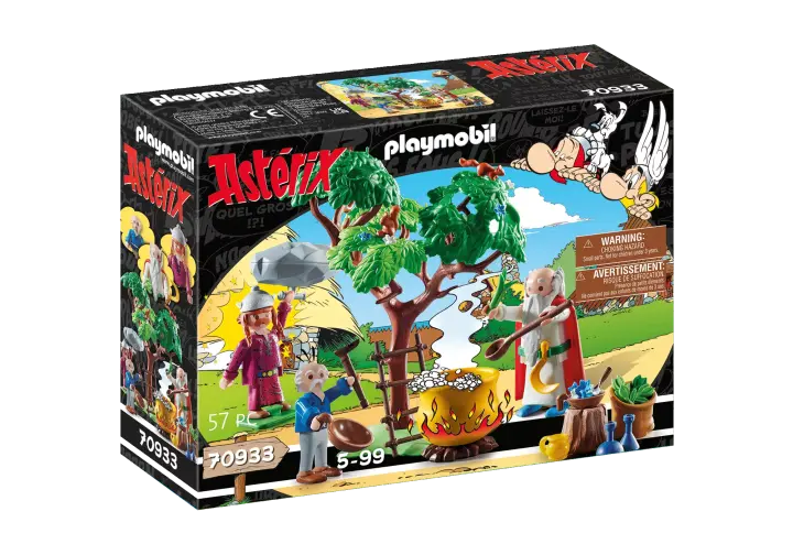 Playmobil 70933 - Astérix: Panorámix con el caldero de la Poción Mágica - BOX