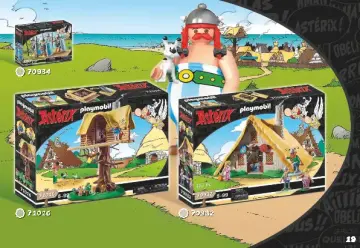 Istruzioni di montaggio Playmobil 70933 - Asterix: Panoramix con calderone della pozione magica (19)