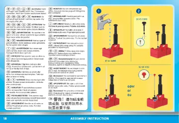 Istruzioni di montaggio Playmobil 70935 - Vigili del Fuoco: US Tower Ladder (18)