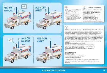 Manual de instruções Playmobil 70936 - Veículo de Resgate: US Ambulance (17)