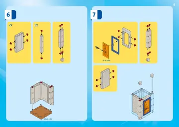 Bouwplannen Playmobil 70944 - Westernfort (6)