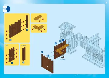 Instrukcje obsługi Playmobil 70944 - Fort westernowy (8)