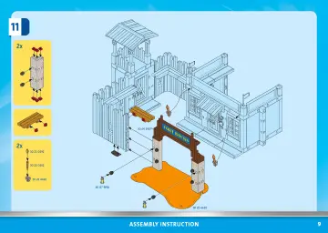 Building instructions Playmobil 70944 - Western City (9)