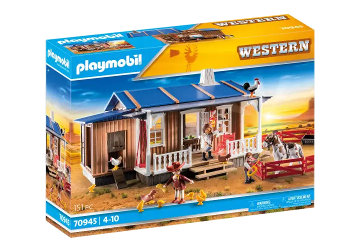 Playmobil 70945 - Ράντσο Άγριας Δύσης - BOX