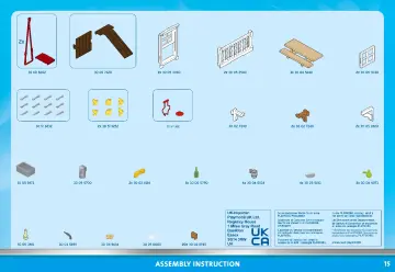 Manuales de instrucciones Playmobil 70945 - Rancho del Oeste (15)