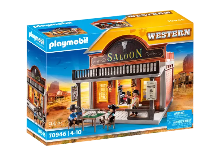 Playmobil 70946 - Salón del Oeste - BOX