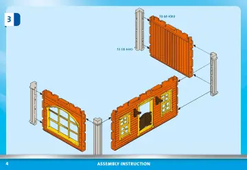 Manuales de instrucciones Playmobil 70946 - Salón del Oeste (4)