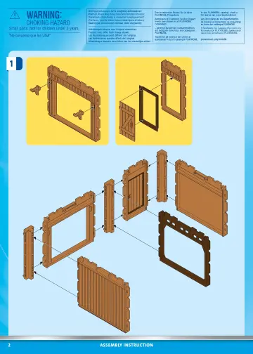 Building instructions Playmobil 70947 - Western Store (2)