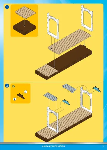 Manuales de instrucciones Playmobil 70947 - Tienda del Oeste con piso (5)