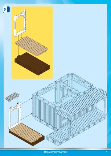 Building instructions Playmobil 70947 - Western Store (7)