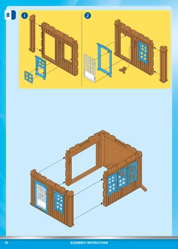 Manuales de instrucciones Playmobil 70947 - Tienda del Oeste con piso (10)