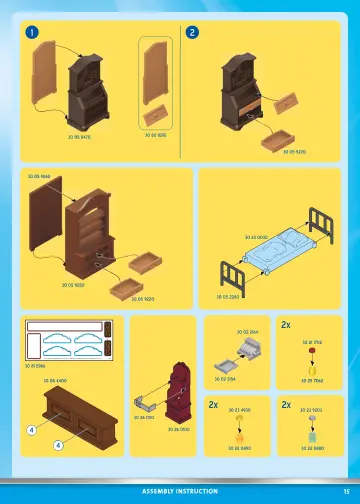 Building instructions Playmobil 70947 - Western Store (15)