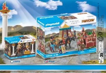 Bauanleitungen Playmobil 70949 - Leonidas & Xerxes (16)