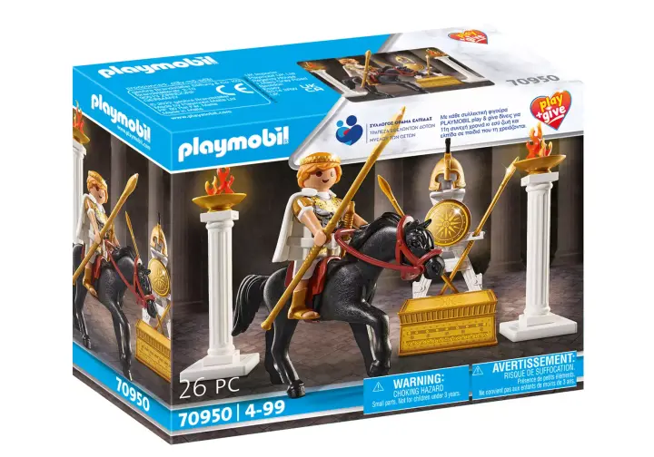 Playmobil 70950 - PLAYMOBIL Alexandre, o Grande - BOX