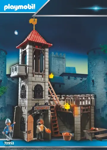 Manuales de instrucciones Playmobil 70953 - Torre Prisión Medieval (1)