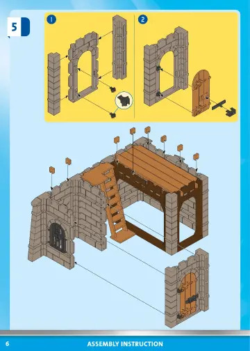 Building instructions Playmobil 70953 - Medieval Prison Tower (6)